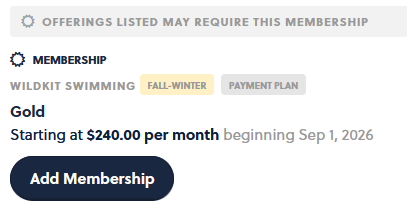 Gold Membership